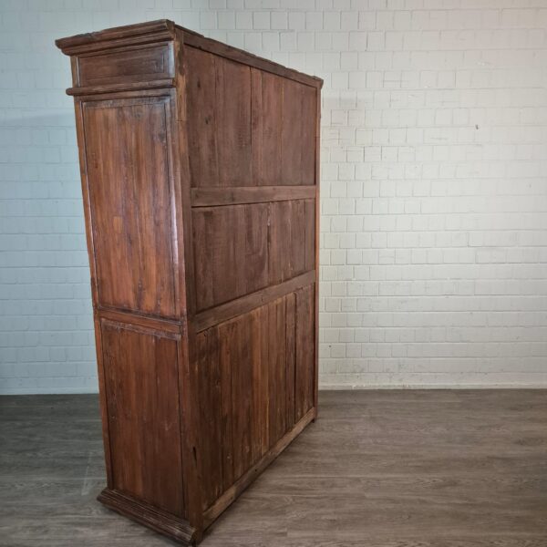 Schrank Kleiderschrank Kolonialstil Teakholz 1,47 m – Bild 15
