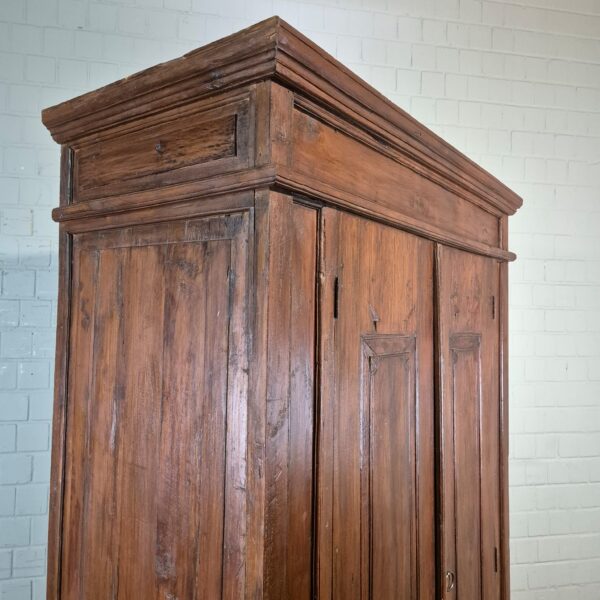 Schrank Kleiderschrank Kolonialstil Teakholz 1,47 m – Bild 4