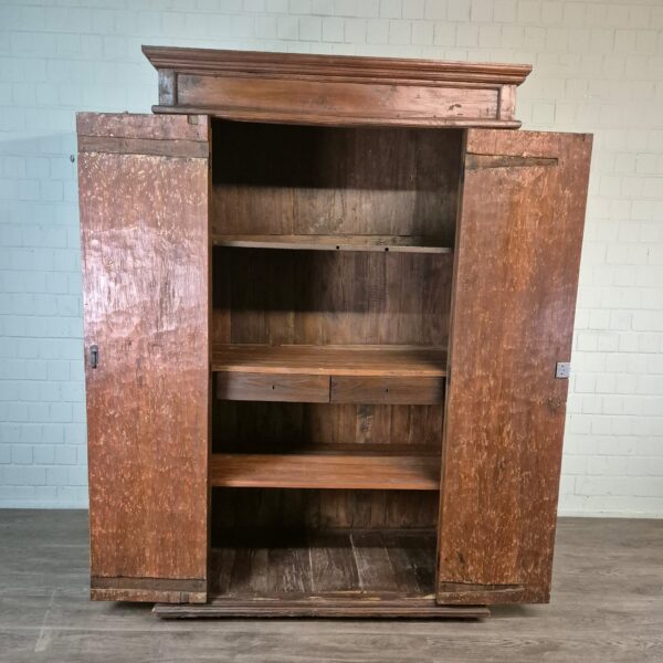 Schrank Kleiderschrank Kolonialstil Teakholz 1,47 m – Bild 12