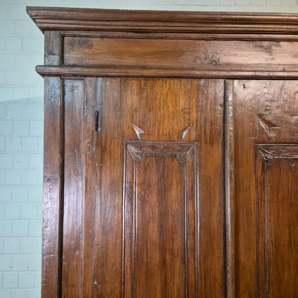 Schrank Kleiderschrank Kolonialstil Teakholz 1,47 m – Bild 7
