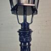 Laterne Gartenlampe Aluminium Dunkelblau 2,60 m – Bild 6