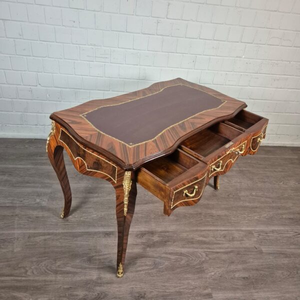 Damenschreibtisch Schreibtisch Barockstil 1,25 m x 0,60 m – Bild 9