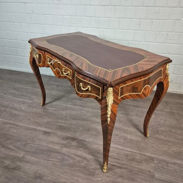 Damenschreibtisch Schreibtisch Barockstil 1,25 m x 0,60 m – Bild 3