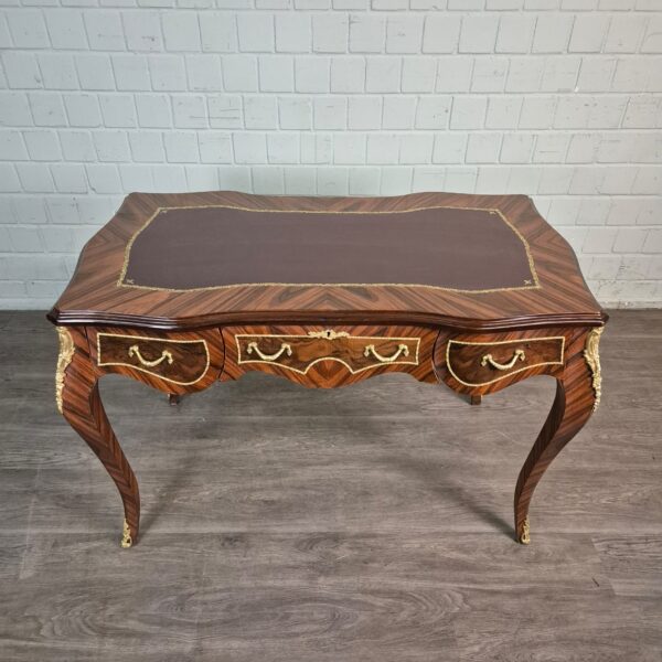 Damenschreibtisch Schreibtisch Barockstil 1,25 m x 0,60 m – Bild 2