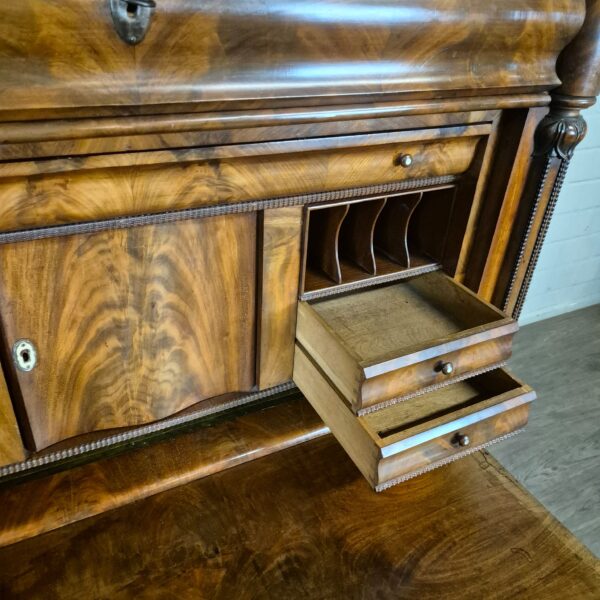 Sekretär Biedermeier 1850 Mahagoni – Bild 12