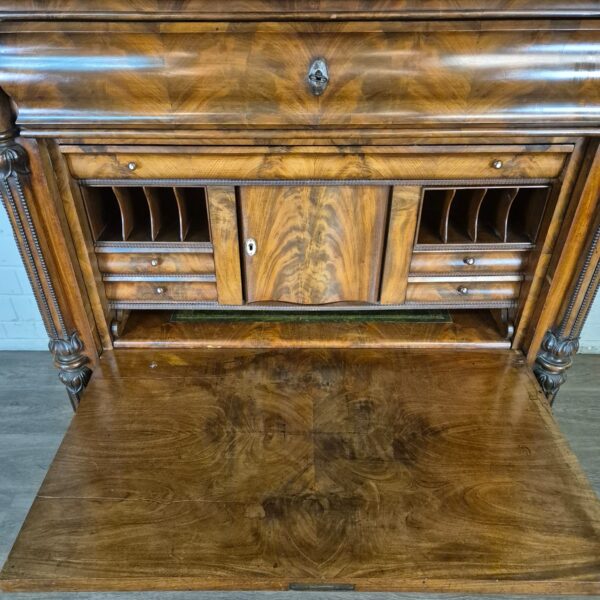 Sekretär Biedermeier 1850 Mahagoni – Bild 8