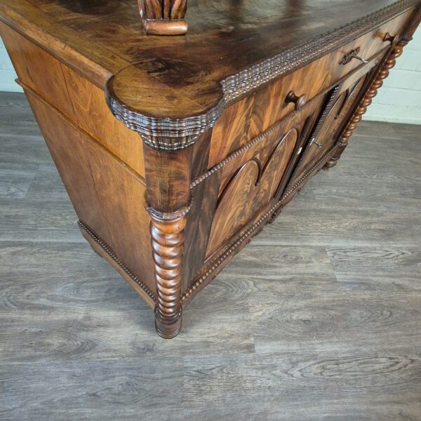 Buffetschrank Schrank Louis Philippe 1860 Mahagoni – Bild 13