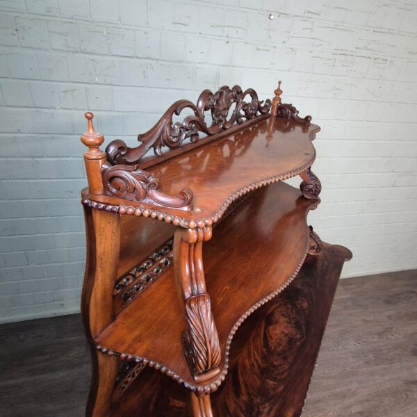 Buffetschrank Schrank Louis Philippe 1860 Mahagoni – Bild 17
