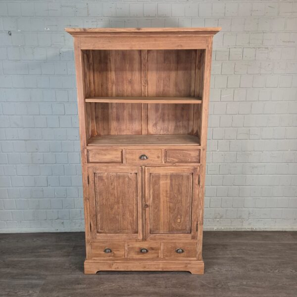 Schrank Bücherregal Teakholz 1,09 m – Bild 2