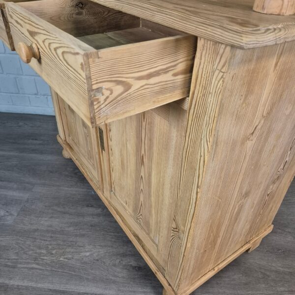 Buffetschrank Schrank Gründerzeit 1890 Kiefer – Bild 13