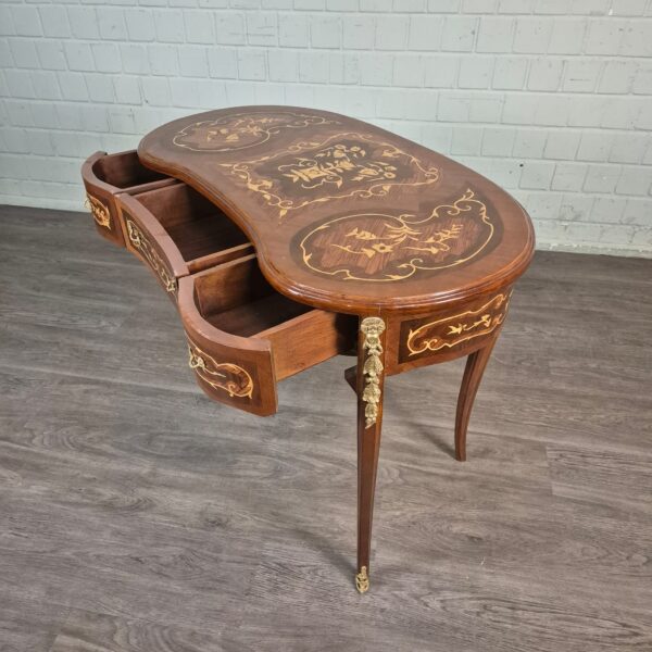 Damenschreibtisch Schreibtisch Barockstil 1,08 m x 0,60 m – Bild 11