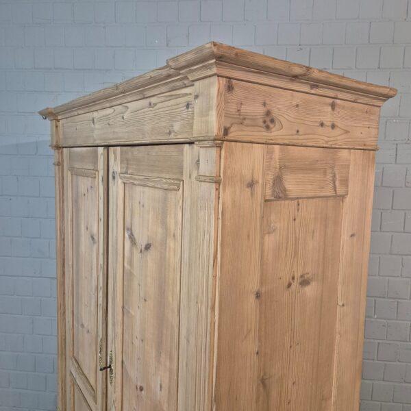 Schrank Kleiderschrank Gründerzeit 1880 Kiefer – Bild 4