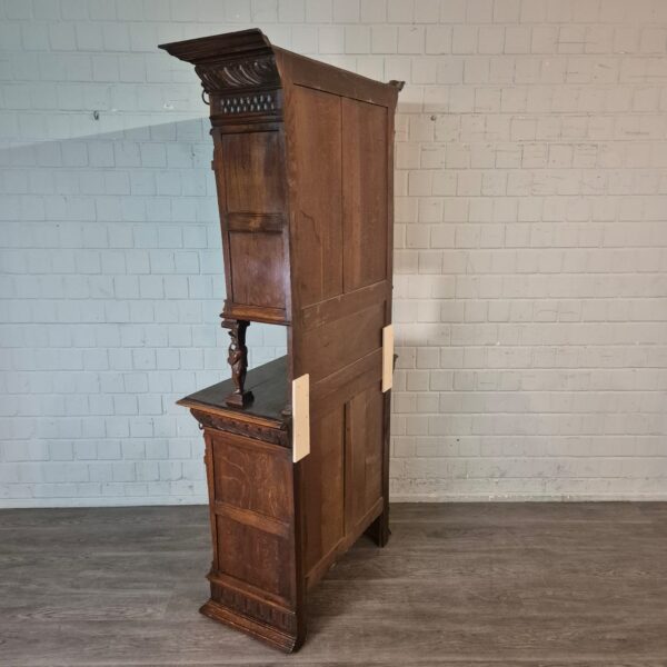 Buffetschrank Schrank Gründerzeit 1880 Eiche – Bild 18