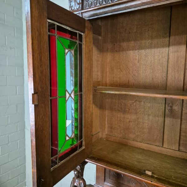 Buffetschrank Schrank Gründerzeit 1880 Eiche – Bild 13
