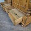 Schrank Kleiderschrank Gründerzeit 1880 Eiche – Bild 20