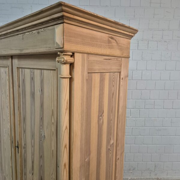 Schrank Kleiderschrank Gründerzeit 1880 Kiefer – Bild 8