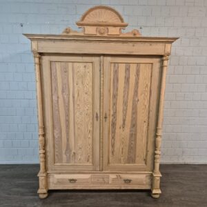 Schrank Kleiderschrank Gründerzeit 1880 Kiefer