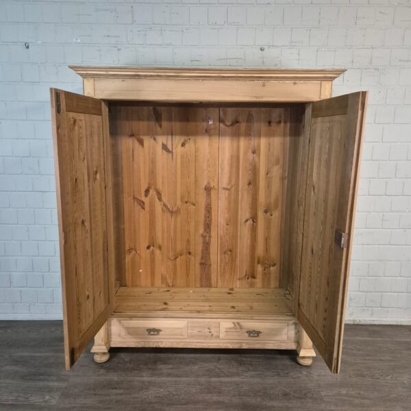 Schrank Kleiderschrank Gründerzeit 1880 Kiefer – Bild 11