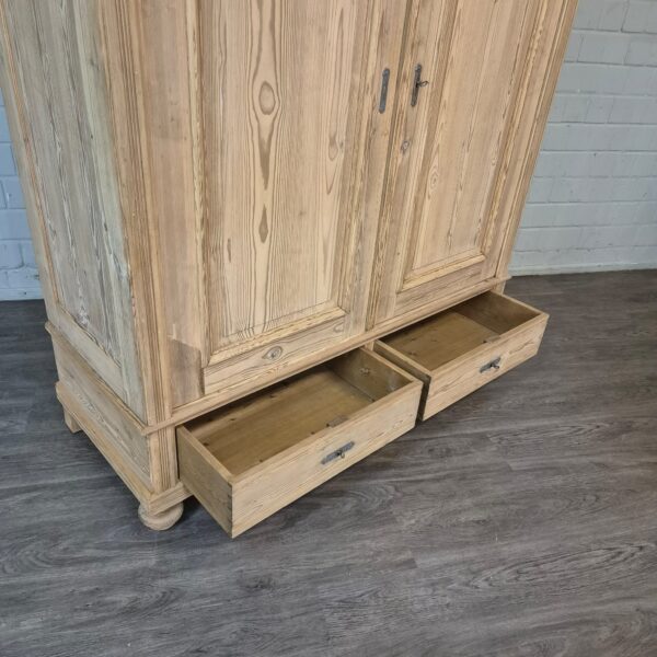 Schrank Kleiderschrank Jugendstil 1900 Kiefer – Bild 16