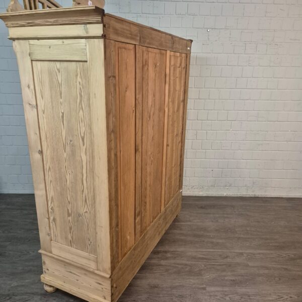 Schrank Kleiderschrank Jugendstil 1900 Kiefer – Bild 17