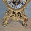Kaminuhr Tischuhr Uhr Neobarock 1880 Messing – Bild 9