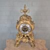 Kaminuhr Tischuhr Uhr Neobarock 1880 Messing