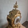 Kaminuhr Tischuhr Uhr Neobarock 1880 Messing – Bild 7