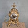 Kaminuhr Tischuhr Uhr Neobarock 1880 Messing – Bild 12