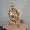 Kaminuhr Tischuhr Uhr Neobarock 1880 Messing – Bild 4