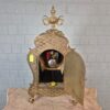 Kaminuhr Tischuhr Uhr Neobarock 1880 Messing – Bild 17
