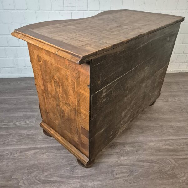 Barockkommode Kommode Barock 1770 Nussbaum – Bild 15