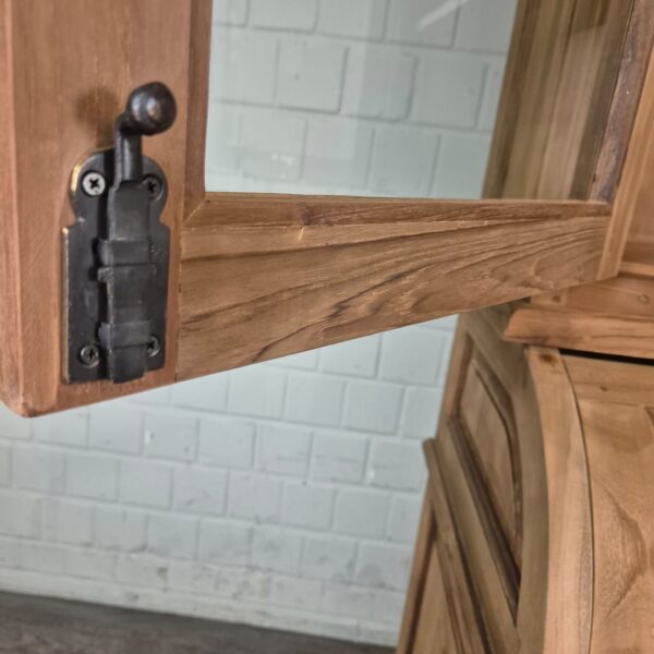 Vitrine Krämerschrank Teakholz 1,15 m – Bild 13