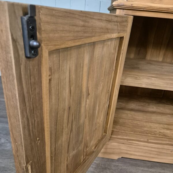 Vitrine Krämerschrank Teakholz 1,15 m – Bild 18