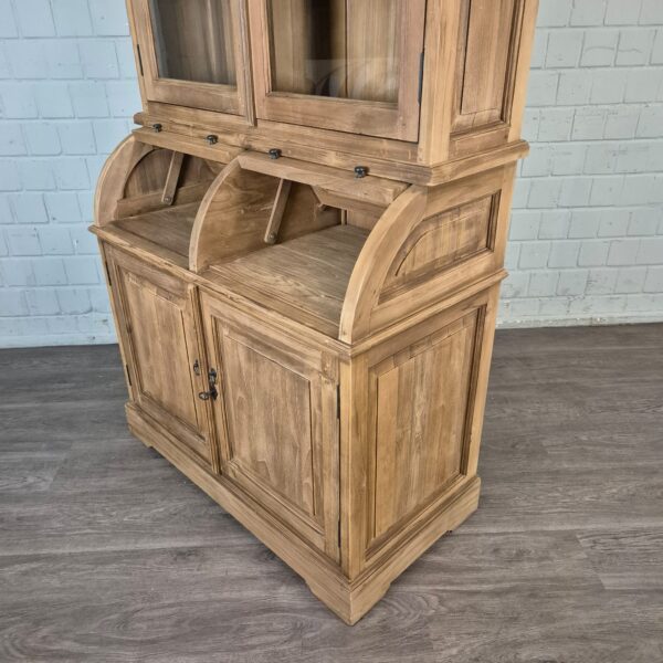 Vitrine Krämerschrank Teakholz 1,15 m – Bild 16