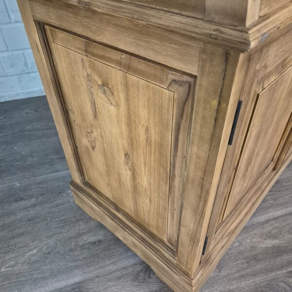 Vitrine Krämerschrank Teakholz 1,15 m – Bild 6