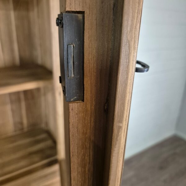 Vitrine Krämerschrank Teakholz 1,15 m – Bild 14