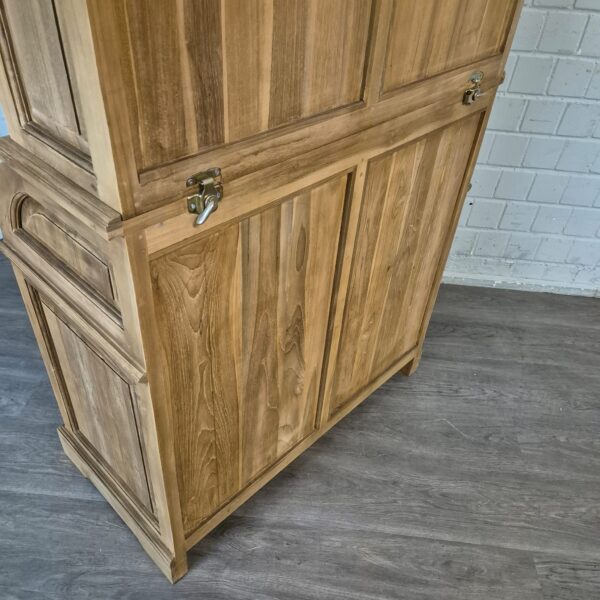 Vitrine Krämerschrank Teakholz 1,15 m – Bild 20