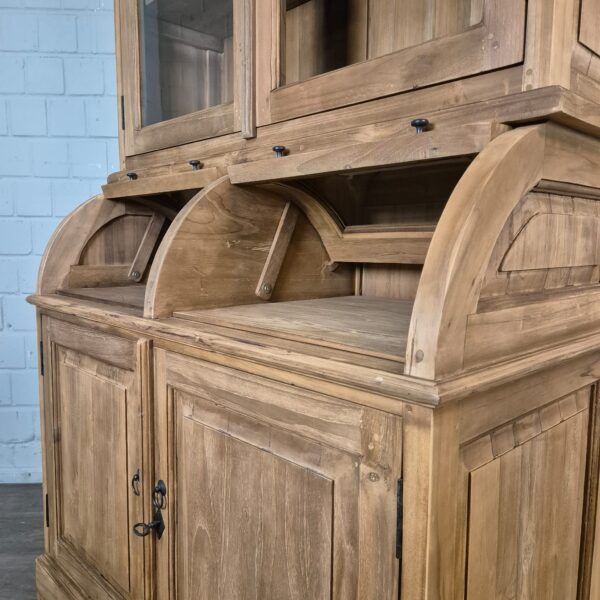 Vitrine Krämerschrank Teakholz 1,15 m – Bild 17