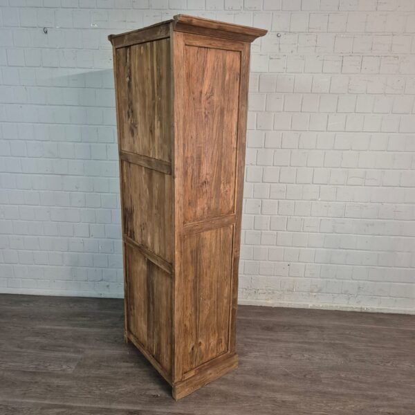 Hochschrank Kleiderschrank Teakholz 0,74 m – Bild 13