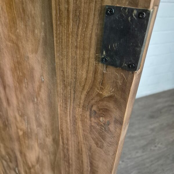 Hochschrank Kleiderschrank Teakholz 0,74 m – Bild 10