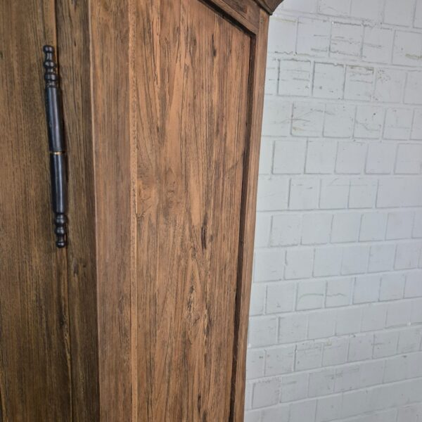 Hochschrank Kleiderschrank Teakholz 0,74 m – Bild 7