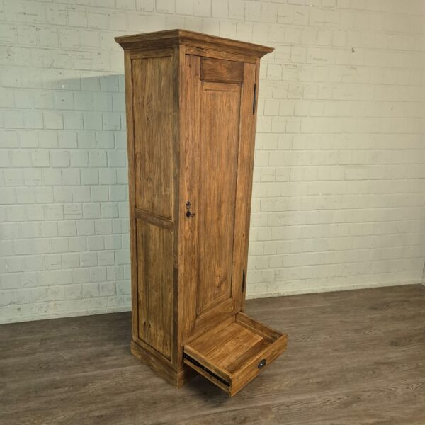 Hochschrank Kleiderschrank Teakholz 0,74 m – Bild 11
