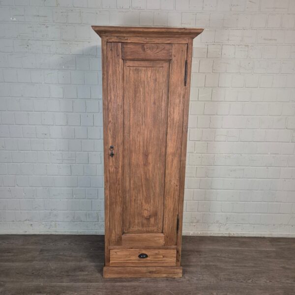 Hochschrank Kleiderschrank Teakholz 0,74 m – Bild 2
