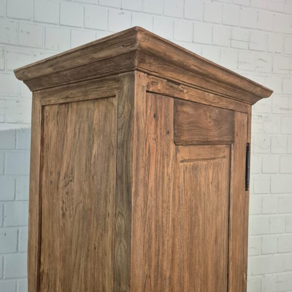 Hochschrank Kleiderschrank Teakholz 0,74 m – Bild 3