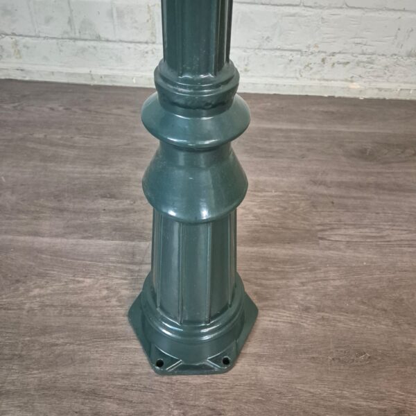 Laterne Gartenlampe Aluminium Grün 2,20 m – Bild 10