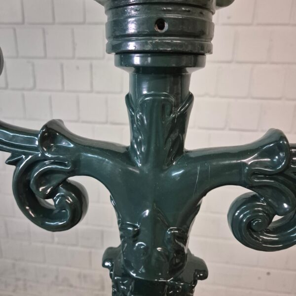 Laterne Gartenlampe Aluminium Grün 2,20 m – Bild 8