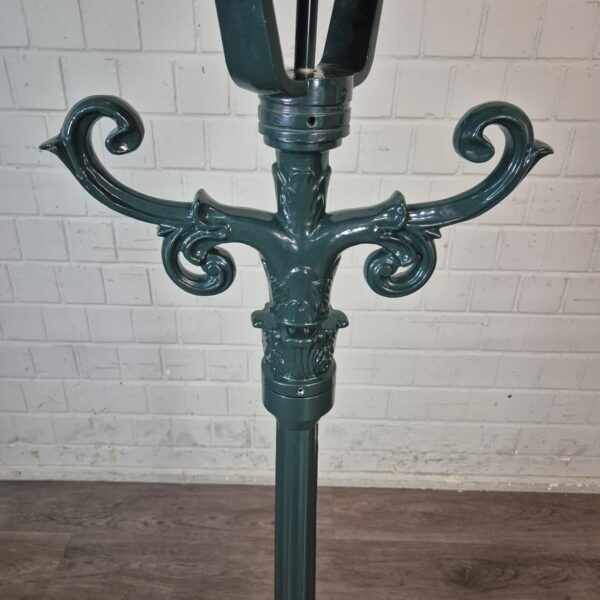 Laterne Gartenlampe Aluminium Grün 2,20 m – Bild 6