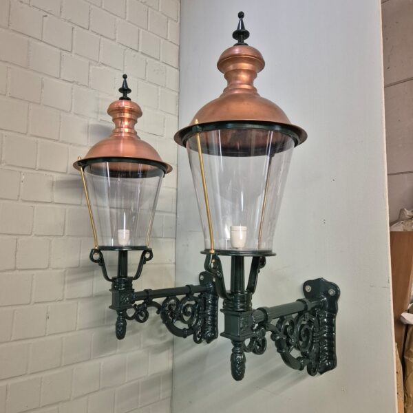 Wandlampe Laterne Außenleuchte Grün Ø 0,34 m – Bild 8