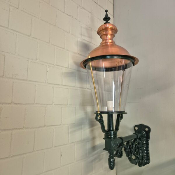 Wandlampe Laterne Außenleuchte Grün Ø 0,34 m