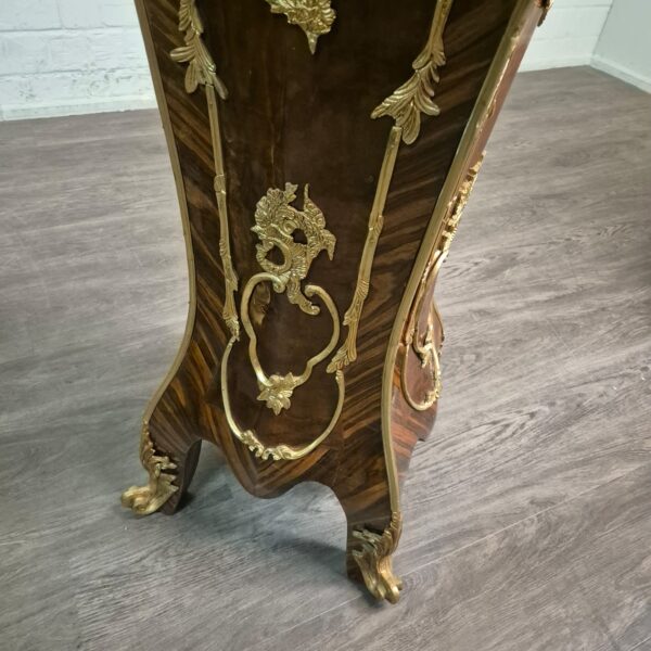 Säulen-Set Barockstil Marmor Nussbaum 1,50 m – Bild 8
